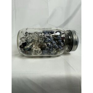 Mystery  Jar Of Costume Fashion Jewelry Mix Of‎ Bracelets Rings Necklaces Rings